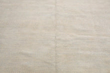 10'2''x14'04" Hand Knotted Wool & Bamboo Silk Tibetan Oriental Area Rug Beige - Oriental Rug Of Houston