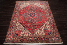 8x10 Coral Herizz Hand Knotted Traditional 100% Wool Area Rug