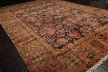 12x18 Palace Charcoal Hand Knotted 100% Wool Traditional Oriental Area Rug
