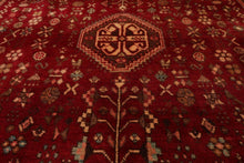 3’4” x 5’1" Hand Knotted Wool Vintage Abadehh 200 KPSI Oriental Area Rug Ruby - Oriental Rug Of Houston