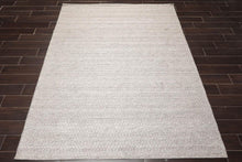 Multi Size Gray Hand Woven 100% Wool Flatweave Traditional Oriental Area Rug - Oriental Rug Of Houston