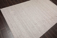 Multi Size Gray Hand Woven 100% Wool Flatweave Traditional Oriental Area Rug - Oriental Rug Of Houston
