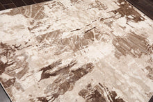 loomBloom 6'7" x 9' Lara Traditional Oriental Area Rug Tan, Cream, Brown - Oriental Rug Of Houston