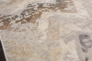 5' x 7' loomBloom  Lara Traditional Oriental Area Rug Gray, Beige, Brown