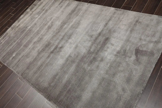 Multi Size Dark Gray Hand Tufted 100% Wool Modern & Contemporary Oriental Area Rug