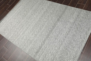 Flatweave Multi Size Oriental Area Rug Hand Woven Wool Traditional  (5'x8')