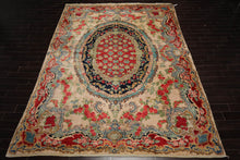 10x14 Beige Hand Knotted 100% Wool Caucasian Traditional Oriental Area Rug