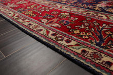 6'6'' x 9'10" Hand Knotted Wool Tabrizz Oriental Area Rug Royal Blue