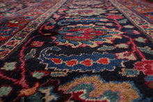 10'9"x16'5" Palace Burgundy Hand Knotted 100% Wool Mashad Traditional 200 KPSI Oriental Area Rug