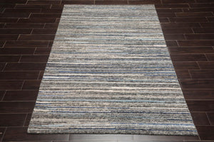 5' 3''x7' 11'' Hand Knotted Wool Oriental Area Rug