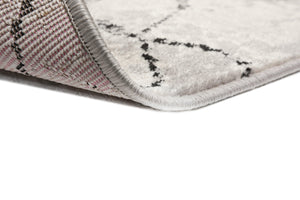 Beige Gray Black Color Polypropylene Lightning Modern & Contemporary Persian style rugs.