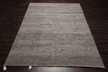 8' x 10' Hand Knotted 100% Wool Modern Oriental Area Rug Ivory, Gray, Brown