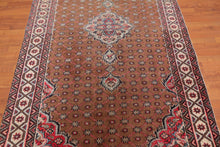 4'9 x 7'9" Hand Knotted Traditional 100% Wool Authentic Oriental Area Rug Brown