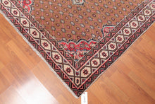 4'9 x 7'9" Hand Knotted Traditional 100% Wool Authentic Oriental Area Rug Brown