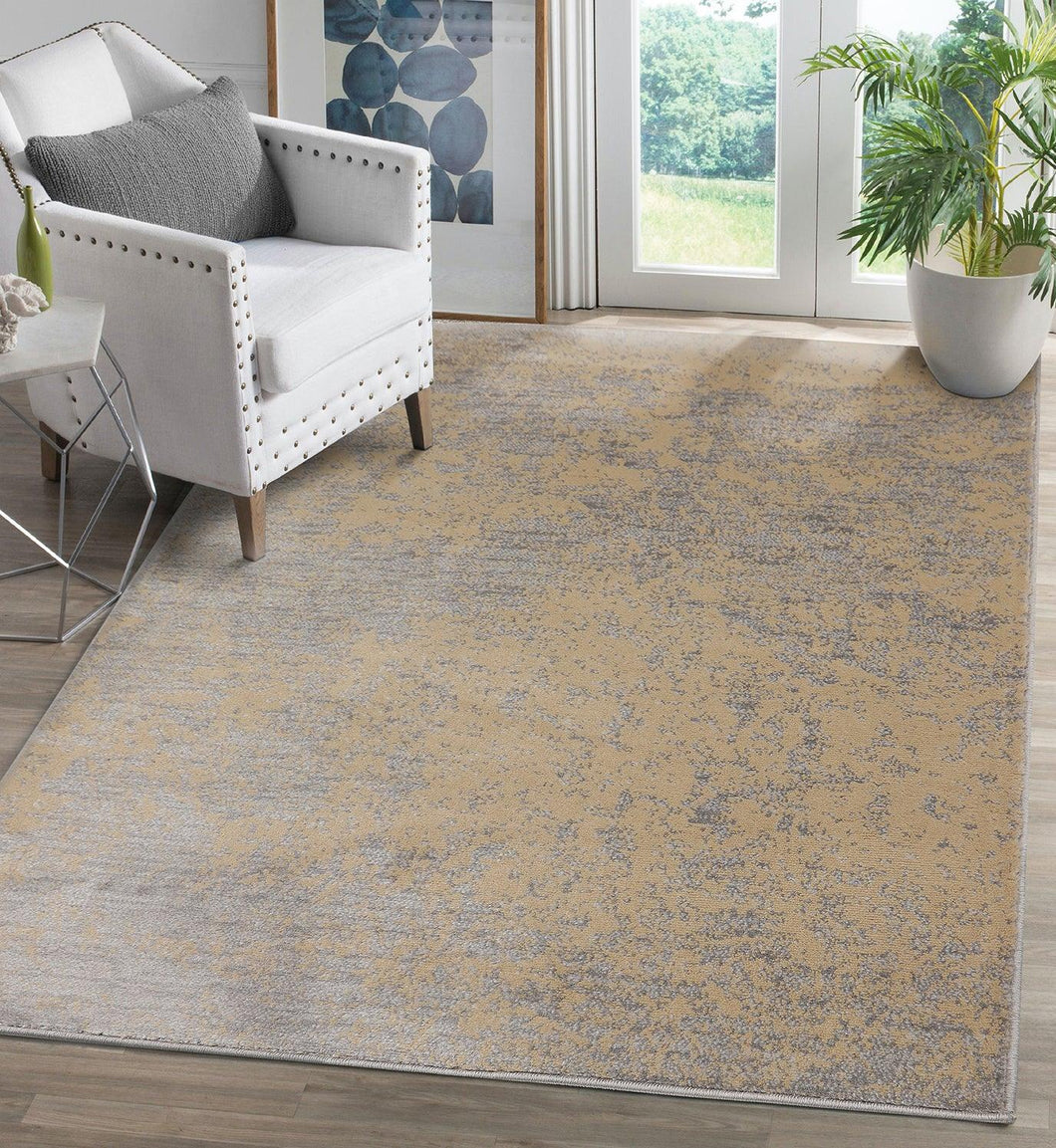 Gray Taupe Tan Color Machine Made Persian style rugs. 