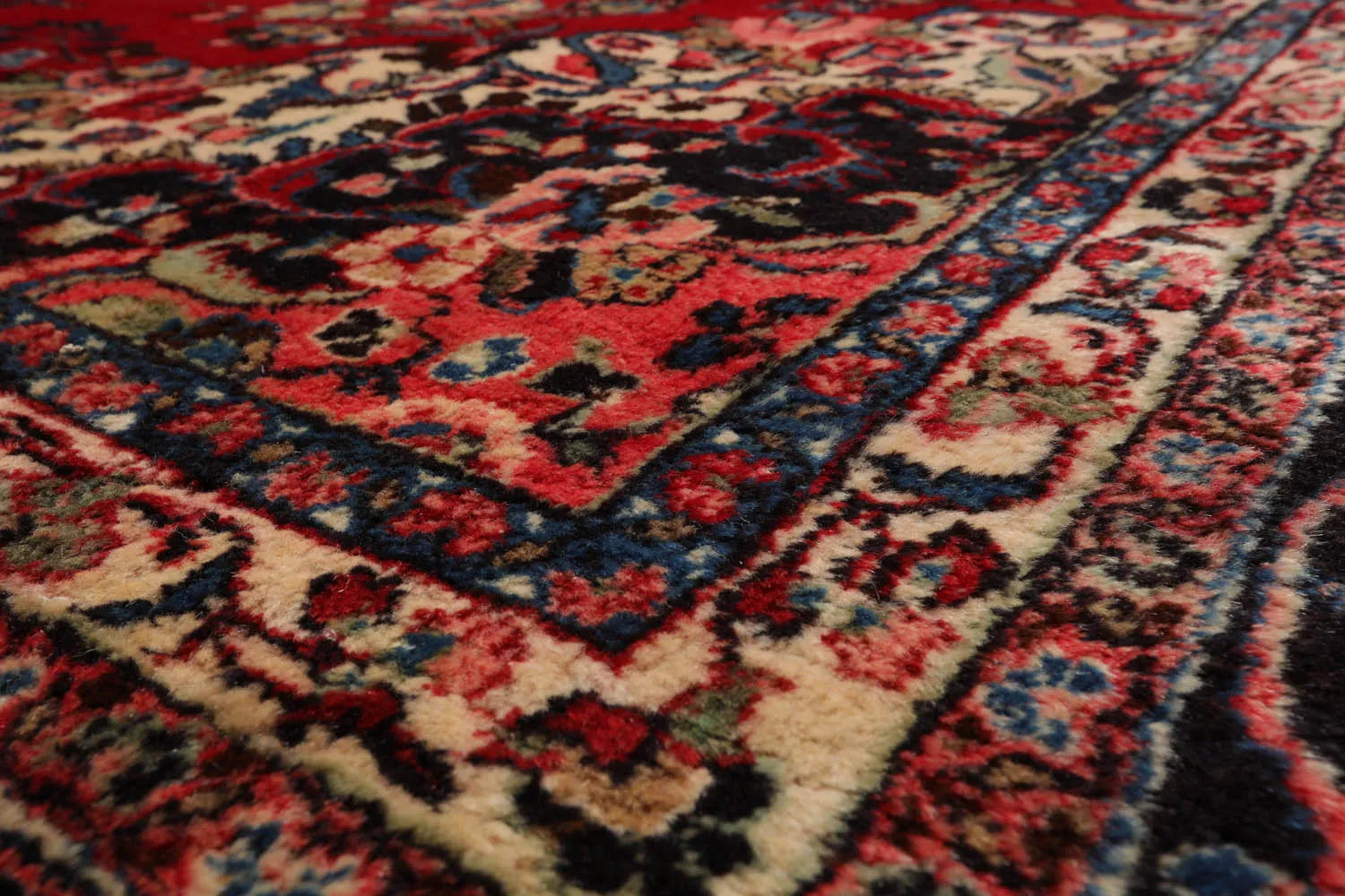 10x20 Palace Red Hand Knotted 100% Wool Traditional Oriental Area Rug ...
