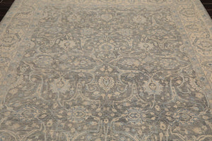 8’x10’ Hand Knotted Wool Sand Blast Peshawar 200 KPSI Oriental Area Rug Gray - Oriental Rug Of Houston