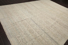 10' x14' Hand Knotted Wool Turkish Oushak Area Rug Transitional Grayish Beige - Oriental Rug Of Houston