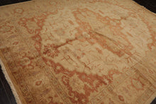 8’ x 10’4” Authentic Hand Knotted Wool Turkish Oushak Oriental Area Rug Beige - Oriental Rug Of Houston