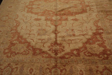 8’ x 10’4” Authentic Hand Knotted Wool Turkish Oushak Oriental Area Rug Beige - Oriental Rug Of Houston