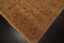 8’1" x 10’1” Authentic Hand Knotted Wool Turkish Oushak Oriental Area Rug Tan - Oriental Rug Of Houston