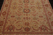 6’3” x 8’8" Authentic Hand Knotted Wool Turkish Oushak Oriental Area Rug Beige - Oriental Rug Of Houston
