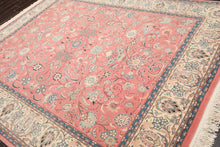 8'1'' x 10'3'' Hand Knotted Wool Pak Persian 16/18 300 KPSI Area Rug Pale Pink