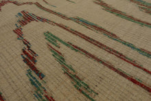 8’5”x11’6" Hand Knotted 100% Wool Peshawar Modern Oriental Area Rug Beige - Oriental Rug Of Houston