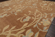 3'11'' x 5'11'' Hand Knotted Tibetan 100% Wool Scrolls Oriental Area Rug Caramel - Oriental Rug Of Houston