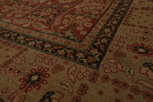 8’x10’ Hand Knotted 100% Wool Traditional Indo Tabrizz Area Rug Rose - Oriental Rug Of Houston
