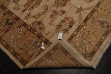 7’11”x9’4" Authentic Hand Knotted Wool Turkish Oushak Oriental Area Rug Beige - Oriental Rug Of Houston