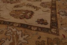 7’11”x9’4" Authentic Hand Knotted Wool Turkish Oushak Oriental Area Rug Beige - Oriental Rug Of Houston