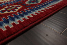 8'x11' Pole Medallion Traditional Wool Area Rug Ivory USA Made