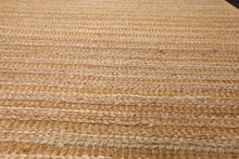 4'11'' x 7'11'' Braided Sisal Modern Oriental Area Rug Natural