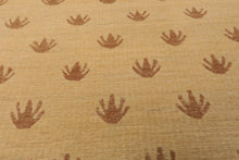 3' x 4'11'' Hand Knotted Tibetan 100% Wool Frog Foot Area Rug Caramel Brown - Oriental Rug Of Houston
