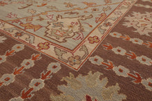 Hand Knotted Reversible 100% Wool Area Rug Moss 5’10" x 8’10” - Oriental Rug Of Houston