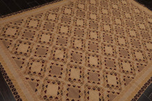 6' x 9' Hand Knotted 100% Wool Traditional Sino Persian Area Rug Tan - Oriental Rug Of Houston