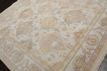 7’7" x 10’1” Muted Turkish Oushak Hand Knotted Wool Traditional Area Rug - Oriental Rug Of Houston