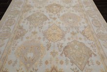 7’7" x 10’1” Muted Turkish Oushak Hand Knotted Wool Traditional Area Rug - Oriental Rug Of Houston