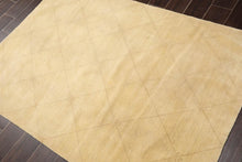 4'2'' x 5'11'' Hand Knotted Tibetan Wool Diamond Oriental Area Rug Pistachio - Oriental Rug Of Houston