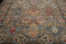 9’2"x12’3” Hand Knotted 100% Wool Herizz Traditional Oriental Area Rug Gray - Oriental Rug Of Houston