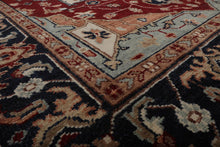 9’ x 12’6” Hand Knotted 100% Wool Herizz Traditional Oriental Area Rug Rusty Red - Oriental Rug Of Houston