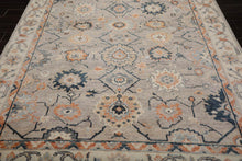 7’10" x 9’7” Arts & Crafts Turkish Oushak Hand Knotted Wool Area Rug Gray - Oriental Rug Of Houston