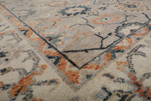 7’10" x 9’7” Arts & Crafts Turkish Oushak Hand Knotted Wool Area Rug Gray - Oriental Rug Of Houston