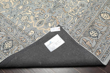 Multi Size Light Blue, Gray Hand Tufted Handmade 100% Wool Transtional Oriental Area Rug