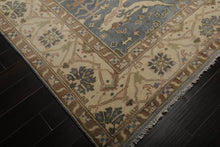 8’3" x 9’10” Muted Turkish Oushak Hand Knotted 100% Wool Area Rug Slate - Oriental Rug Of Houston