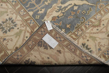 8’3" x 9’10” Muted Turkish Oushak Hand Knotted 100% Wool Area Rug Slate - Oriental Rug Of Houston