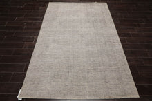 LoomBloom 5x8 Hand Knotted Taupe Oriental Area Rug