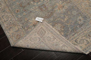 4’ x 6’ Muted Afghan Oushak Vegetable Dyes Hand Knotted Wool Area Rug Slate - Oriental Rug Of Houston