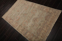 4’ x 6’ Muted Afghan Oushak Vegetable Dyes Hand Knotted Wool Area Rug Mint - Oriental Rug Of Houston